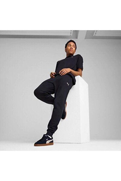 Puma Pánské tepláky Ess Fl Cl, modré