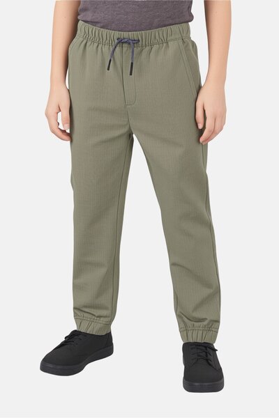 GAP Kids Boy Drawstring Washed Jogger Pants, Olive