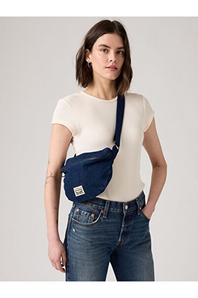 Levi's UNISEX KOT MAVİ ÇAPRAZ BEL VÜCUT ÇANTA 002H1-0007