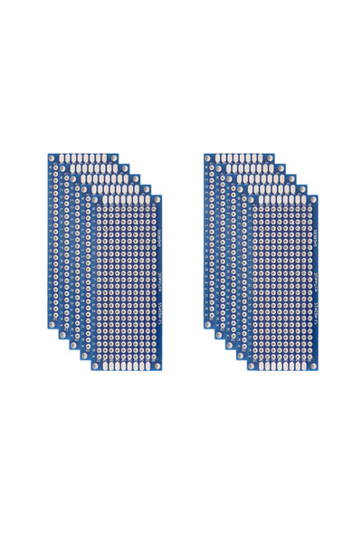 choice2 3x7 10 قطع 5/10 قطع لوحة PCB نموذج أولي لوحة زرقاء 2x8/3x7/4x6/5x7/7x...