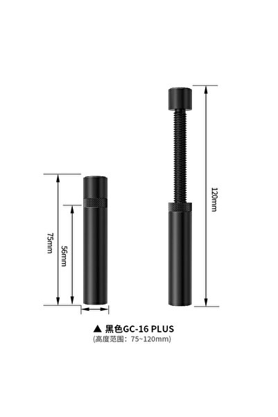 Choice PLUS-BK Coolcirc GC-16 Graphics Card Aluminum GPU Support Bracket Vide...