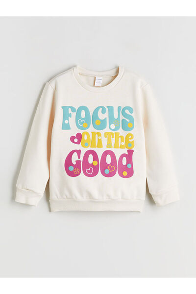 LC Waikiki Φούτερ για κορίτσια με λαιμόκοψη