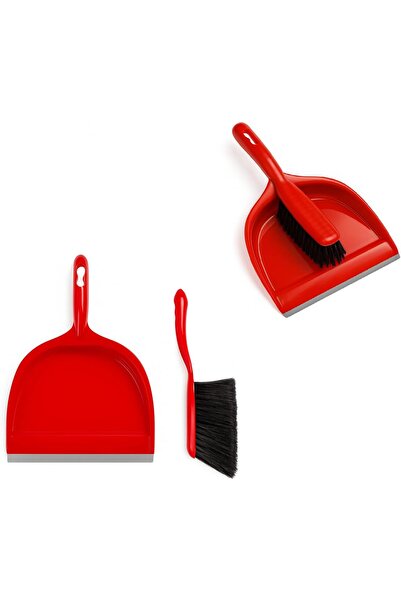 Goishtrie مجموعة مجرفة وفرشاة بمقبض مريح ومتين وشعيرات كثيفة لتنظيف الأرضيات ...