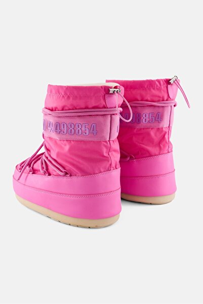 Steve Madden Women Lace Up Ankle Boots, Pink