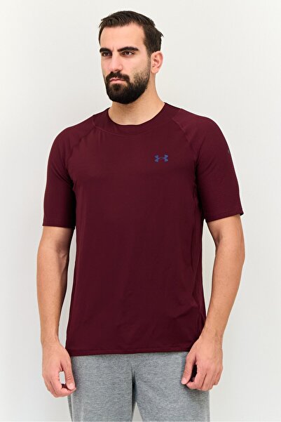 Under Armour Men Sportswear Fit Short Sleeve Training T-Shirt, Maroon