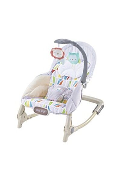 First Step كرسي هزاز للأطفال، رمادي