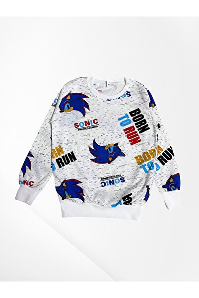 Pajama Shop Set de pijamale sezoniere cu mâneci lungi, din țesătură de bumbac, culoare albă, cu model de arici