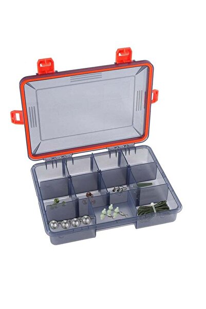 fun zone صندوق أدوات صيد مقاوم للماء من iLure، مكون من 11 حجرة