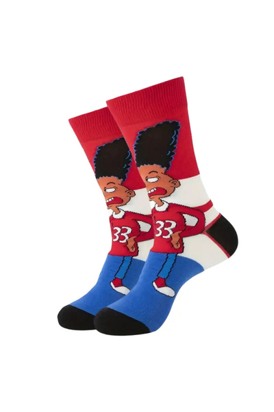 ALEMDAR STORE جورب أنمي مطبوع علمدار ستور تصميم عصري لستايل يومي متميز