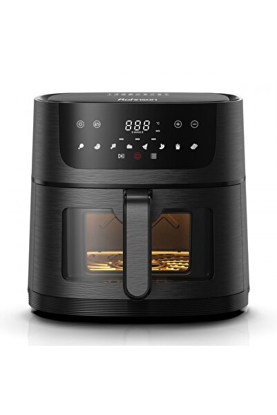 ROHNSON Friteuză cu aer cald R2847, 1800W, 8 L, panou tactil digital LED