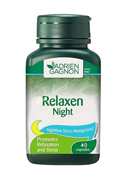 ADRIEN GAGNON كبسولات أج ريلاكسين نايت 40 كبسولة