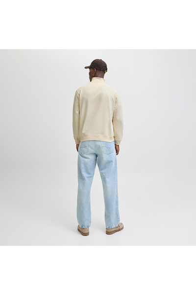 Jack & Jones Norrebro Erkek Krem Sweatshirt (12282899-ANW)