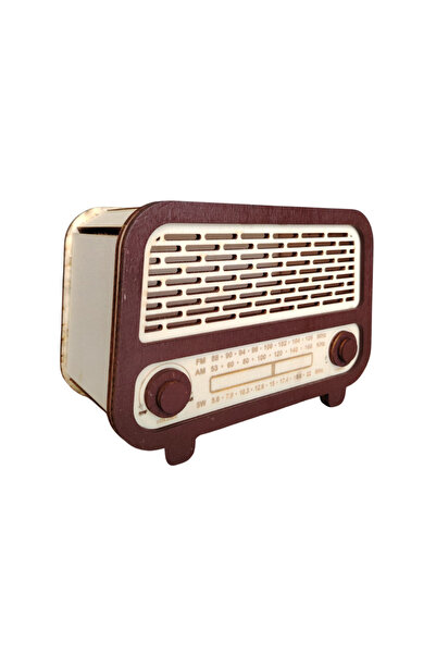 OEM Pusculita RETRO din lemn 19.5x13.5x10cm