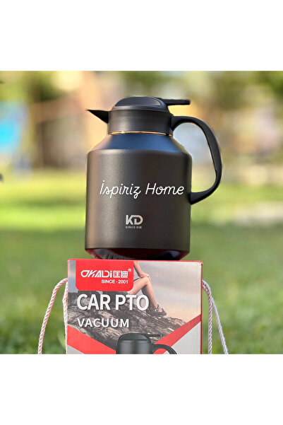 İSPİRİZ Kd 2 Litre Termos 24 saat sıcak soğuk Renk Değişkenlik Gösterebilir