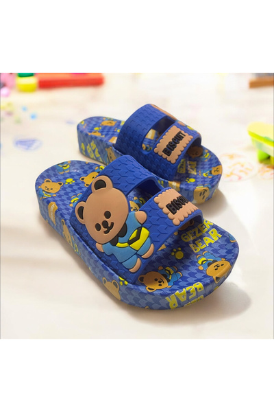 GEZER Children's Slippers Suitable for Beach, Garden and Daily Use. Boys' Slippers (Please Choose One Size up)