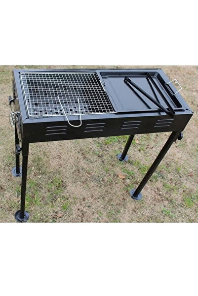 Cady One Freestanding Charcoal Grill Black 58x35x71cm