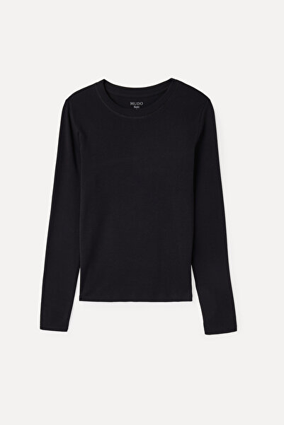 Mudo Crew Neck Long Sleeve T-Shirt