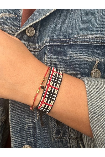 NevoAccessory سوار ميوكي النسائي القابل للتعديل مكون من قطعتين - مجموعة مكتبية