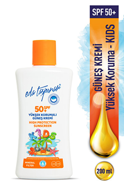Eda Taşpınar Mineral Filtreli Yüksek Korumalı Güneş Kremi Spf 50 Kids -200ml ...