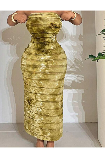 Sheya maxi dress, green