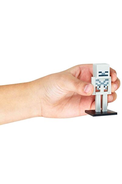 MINECRAFT 3D Toppeez Figure and Pen Cap 3-Pack Pmi/Mc2020 - Steve – Skeleton – a