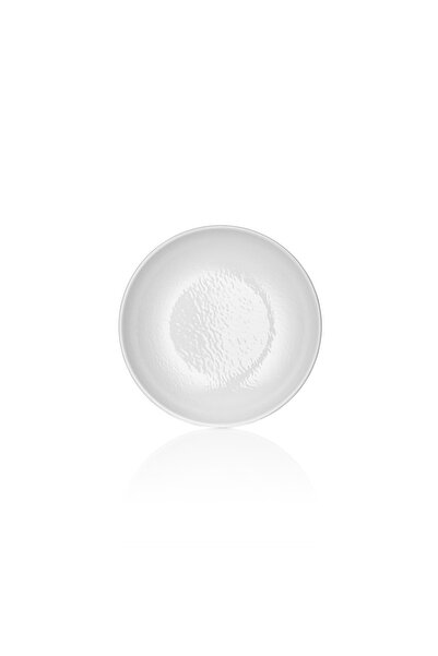 Külsan 11623.CW - Tilda 6'lı Krem Beyaz Yuvarlak Çukur Tabak Seti 23 cm, Ther...