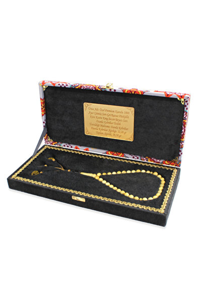 Tesbihane Damla Amber Prayer Beads - 1000 Sterling Silver with Kazaz Tassel - Sphere Cut - King Seccer - Premium Boxed