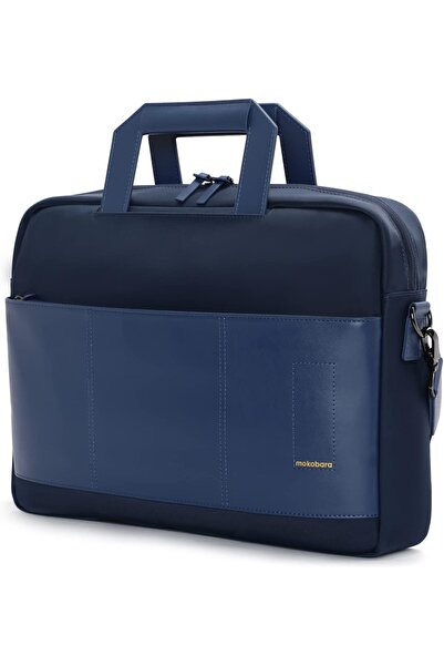 MOKOBARA حقيبة بحزام كتف قابل للتعديل مصنوعة من الجلد النباتي ومقاومة للماء وتناسب حتى مقاس 15.6 بوصة