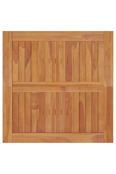 vidaxl Garden Dining Table 85x85x75 cm Solid Wood Teak