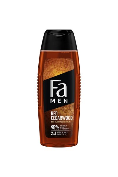 Fa Men Red Cedarwood 2 in 1 shower gel, with woody fragrance, Men, 400 ml