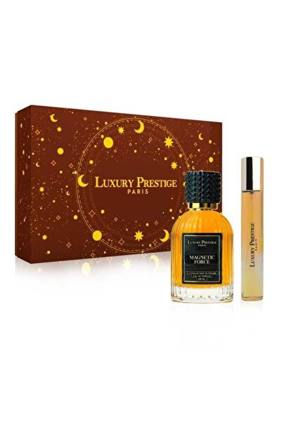 LUXURY ZY0R010871 Prestıge Magnetic Force 100ML+35ML EDP Erkek Set Parfüm