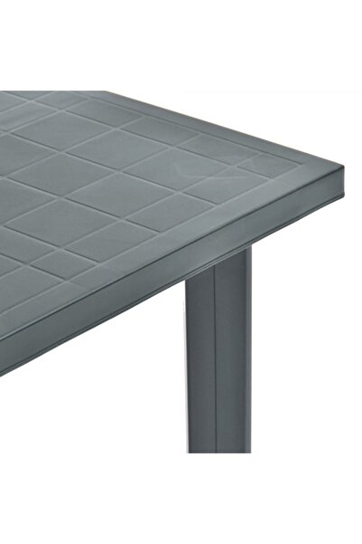 vidaxl Garden Table Green 80x75x72 cm Plastic