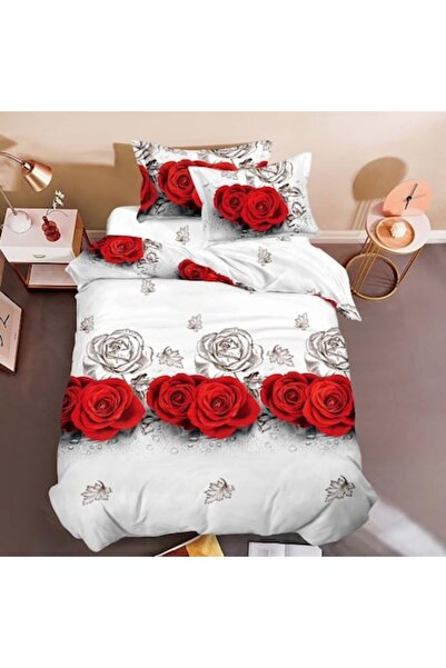 Casa de Vis Bed linen set, 1 person, 150 x 220 cm, satin cotton, 4 pieces