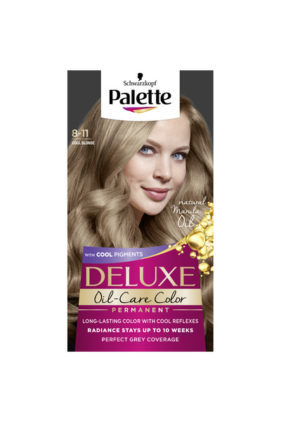 Palette Deluxe Permanent Hair Dye 8-11 Cool Blonde, 123 ml