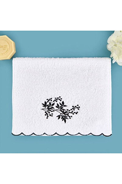 Evidea Prosop de mână Soft French Cottage Onda - Ecru / Negru - 30x50 cm