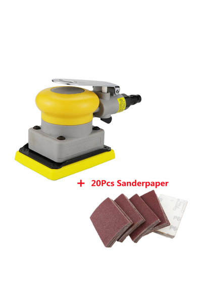 Choice 812S n 20pcs paper HIFESON pneumatic polishing machine, 70 * 100 rectangular indoor car seat wood p