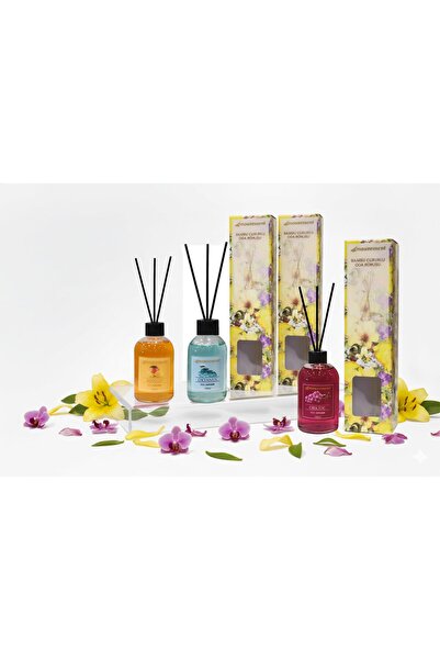 MOUVEMENT 100 Ml 3’lü Çubuklu Oda Kokusu Seti – Mango, Okyanus, Orkide