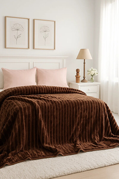 BED LİNE Gentle Blanket 200/220 Brown