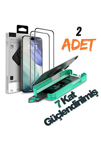 Lopard 2 Adet iPhone 17 Pro / 17 / 16 Pro Cam Ekran Koruyucu UltraFit AluminaCore™ iyonlaştırılmış 7x Güçle