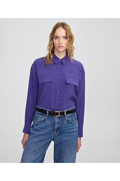 İpekyol Basic Shirt with Pocket Flap