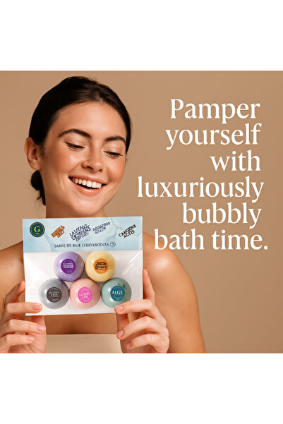 Sapun de Constanta Effervescent Bath Salts - 5 Varieties (Lavender, Sea Buckt...