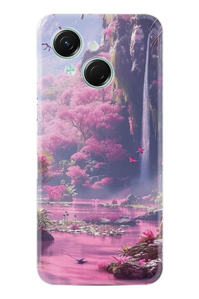 TECNO Spark Go 1 2025 Kılıf Boutique Baskılı Resimli Şelale Pcode -033