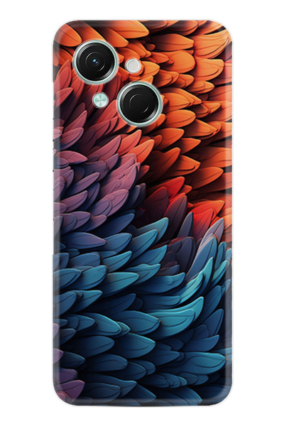 TECNO Spark Go 1 2025 Kılıf Boutique Baskılı Resimli Yapraklar Pcode -090