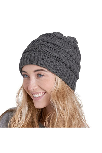 Echo Soul Caciula de iarna calduroasa din tricot pentru femei, Echo Soul®