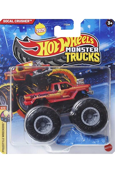 HOT WHEELS Monster Trucks Canavar Kamyon Arabalar - Socal Crusher