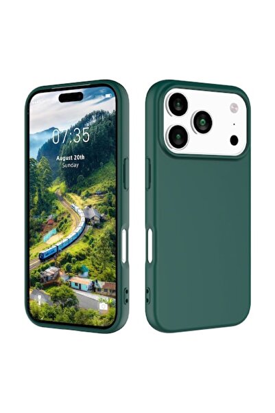 Optim Solution Husa Matte din Silicon pentru Apple iPhone 17 Pro Max, Protect...