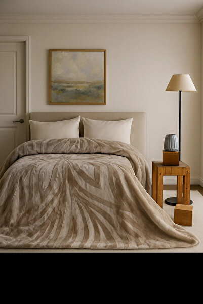 BED LİNE Κουβέρτα Lenta 200*220 Cappıcuno