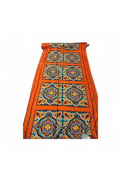 Butik ETNİK DESEN SATEN KUMAŞ /150 CM