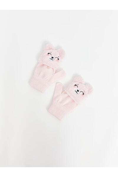 LC Waikiki Embroidered Girl's Gloves (W5)
