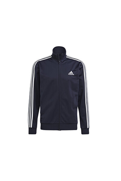 adidas M 3S Tr Tt Ts Men's Casual Tracksuit Set GK9658 Navy Blue